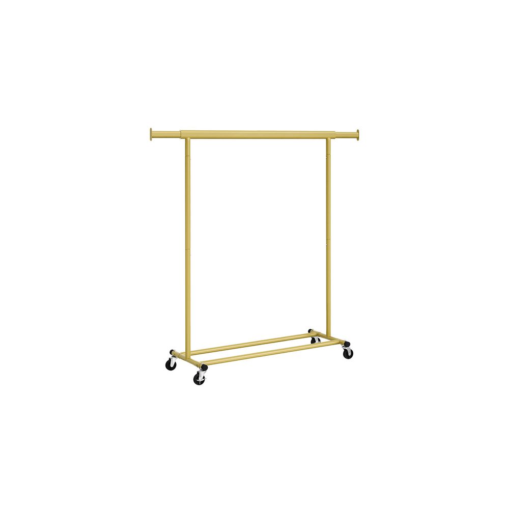 Clothes Rack - Freestanding on Wheels - Mobile Storage Design