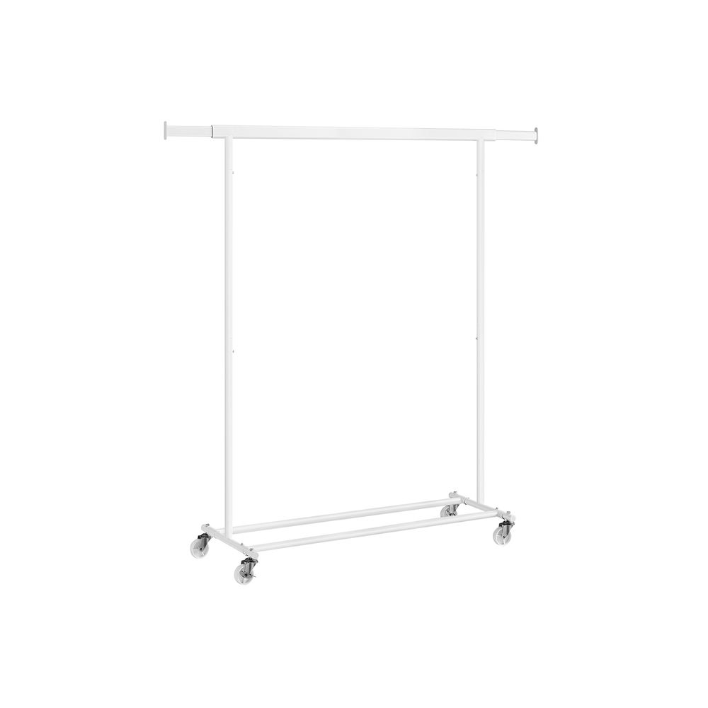 Clothes Rack - Freestanding on Wheels - Mobile Storage Design