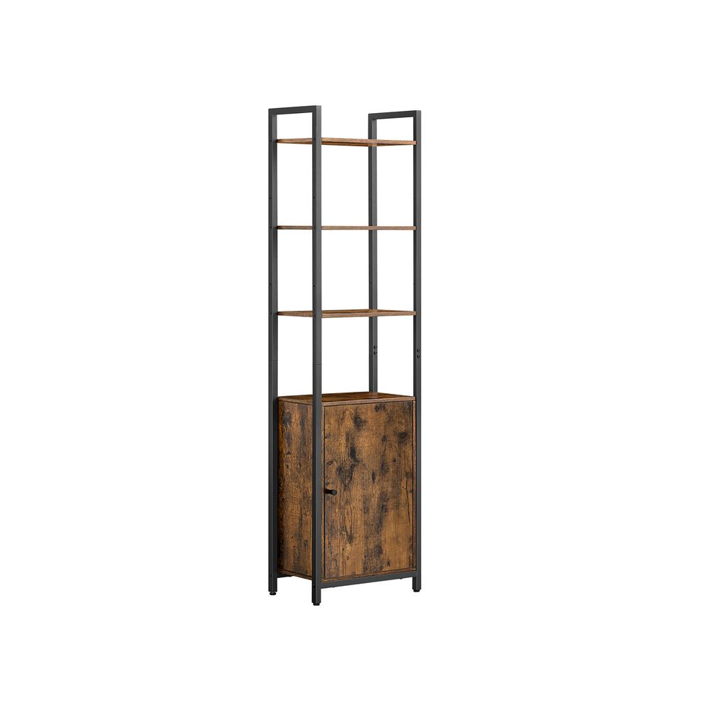 Bookcase - Door Storage Design - 6-Tier Unit