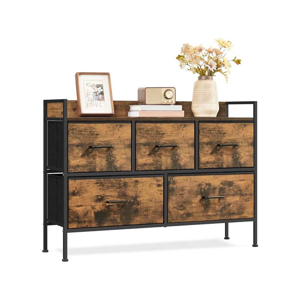 Chest of Drawers - Fabric Drawer Storage Design - Multi-Drawer Unit