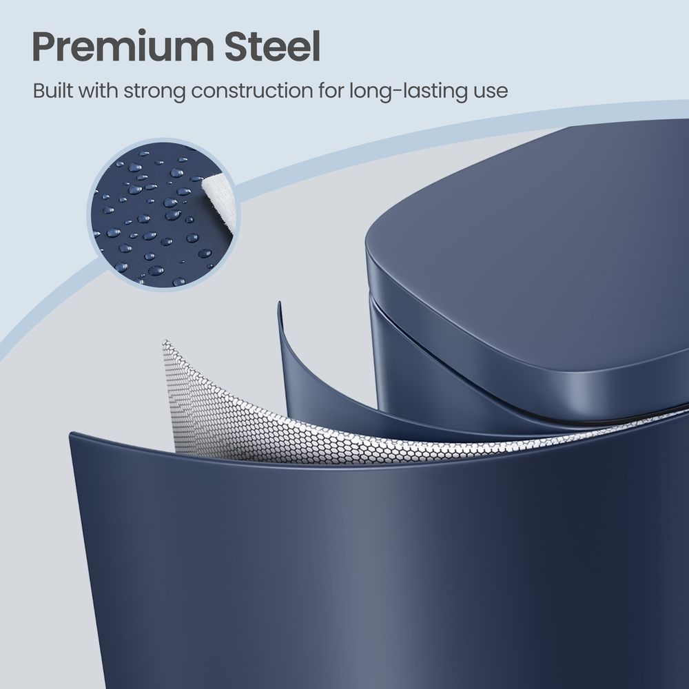 Pedal Bin - Inner Bucket Design - 13 Gallon Steel Waste Bin