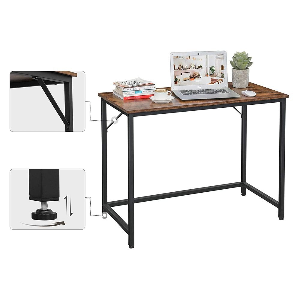 Office Desk - Compact Workstation Design - Small Home Study Table