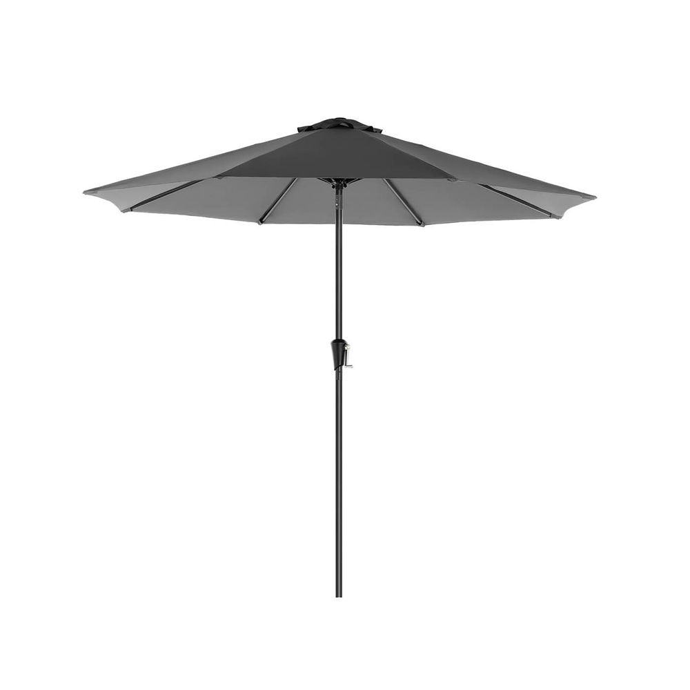 Outdoor Parasol - Adjustable Tilt with Air Vent - Patio Sun Umbrella