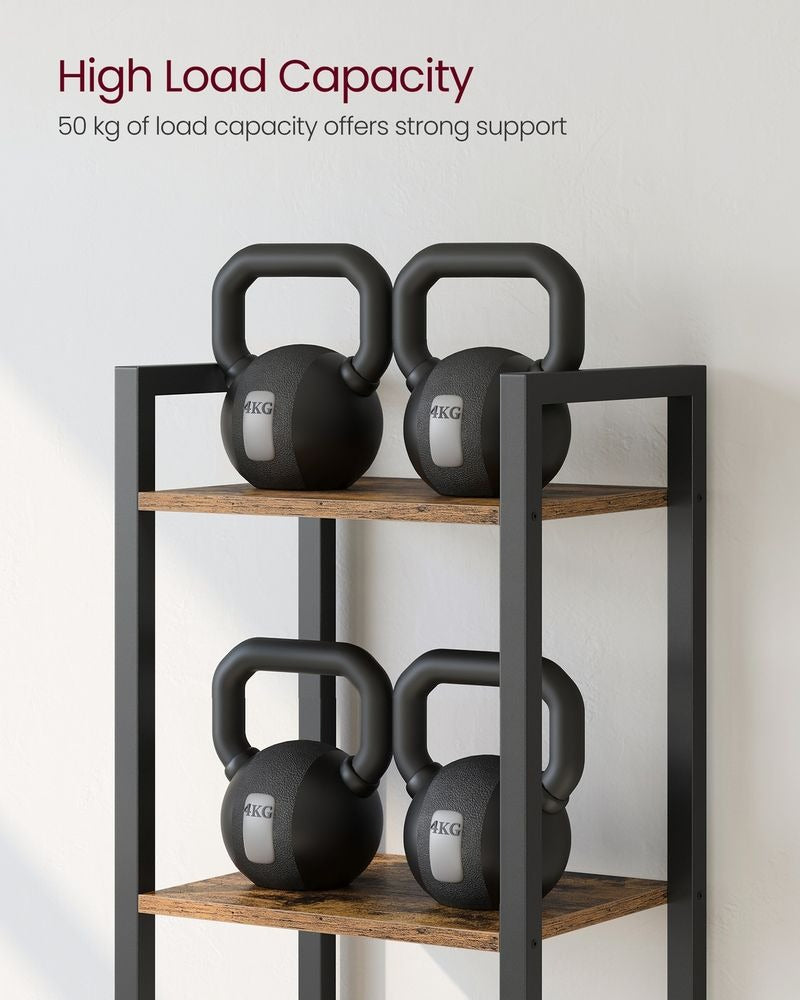 Bookshelf - 6-Tier Storage Design - 30 x 40 x 187.5 cm
