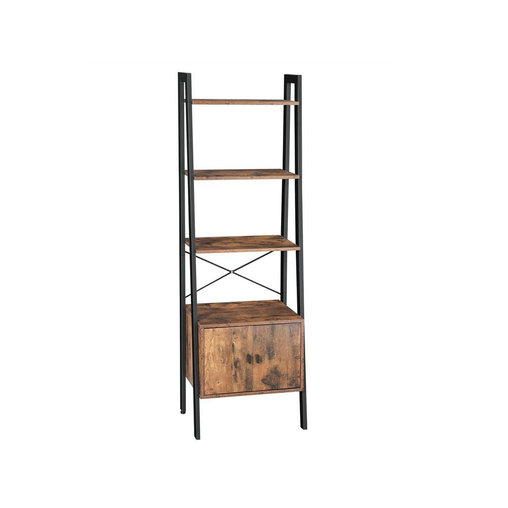 Bookcase - Cupboard Storage Design - Brown Colourway