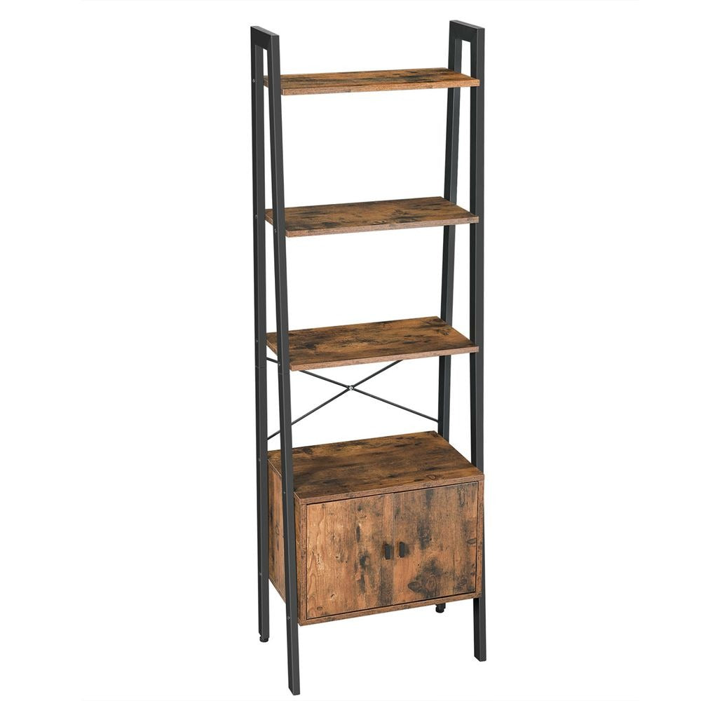 Bookcase - Cupboard Storage Design - Brown Colourway