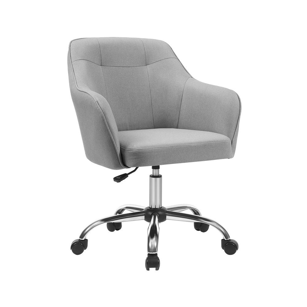 Office Chair - Adjustable Swivel with Armrests - Ergonomic Seating Design