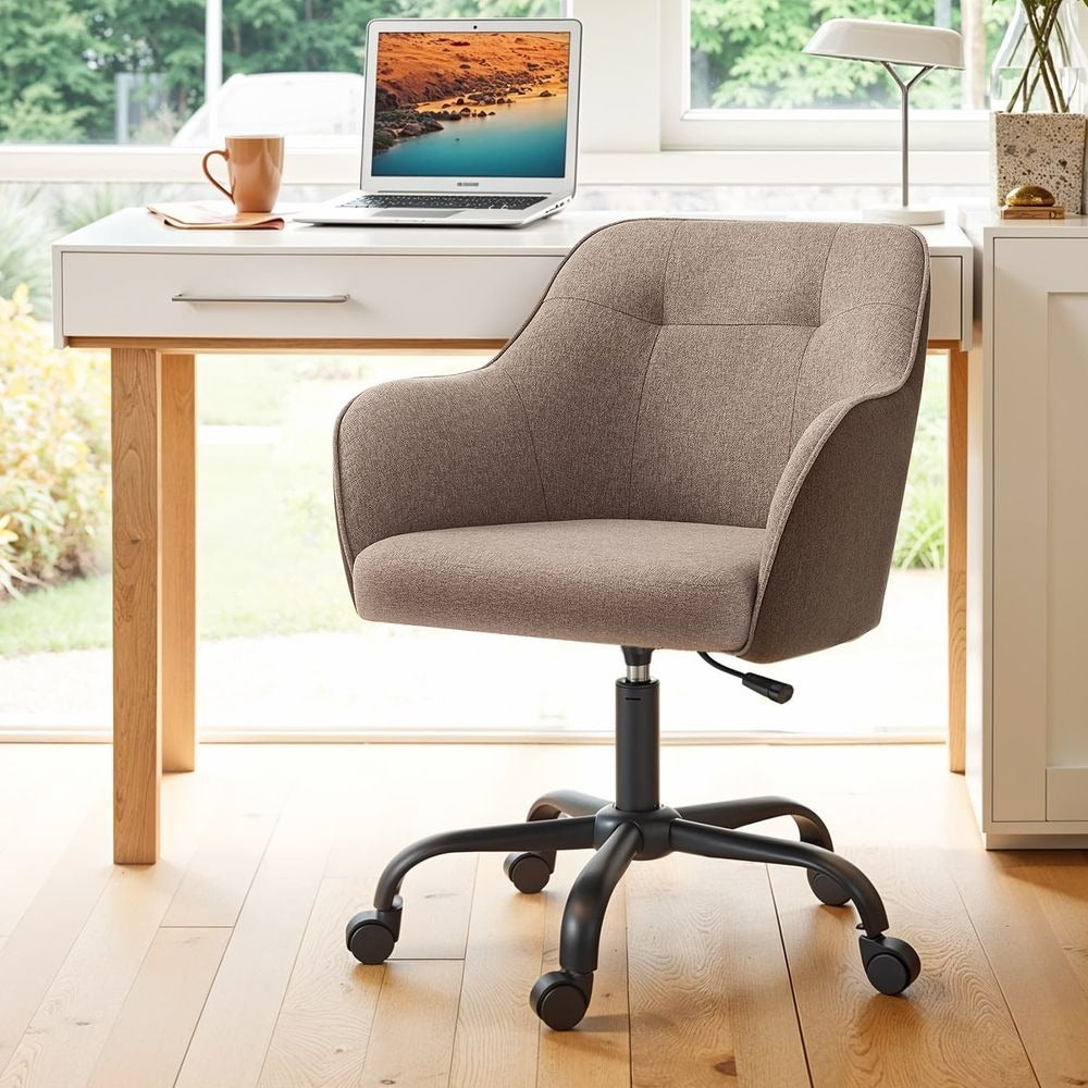 Office Desk Chair - Adjustable with Armrests - Home Office Study Seating Design