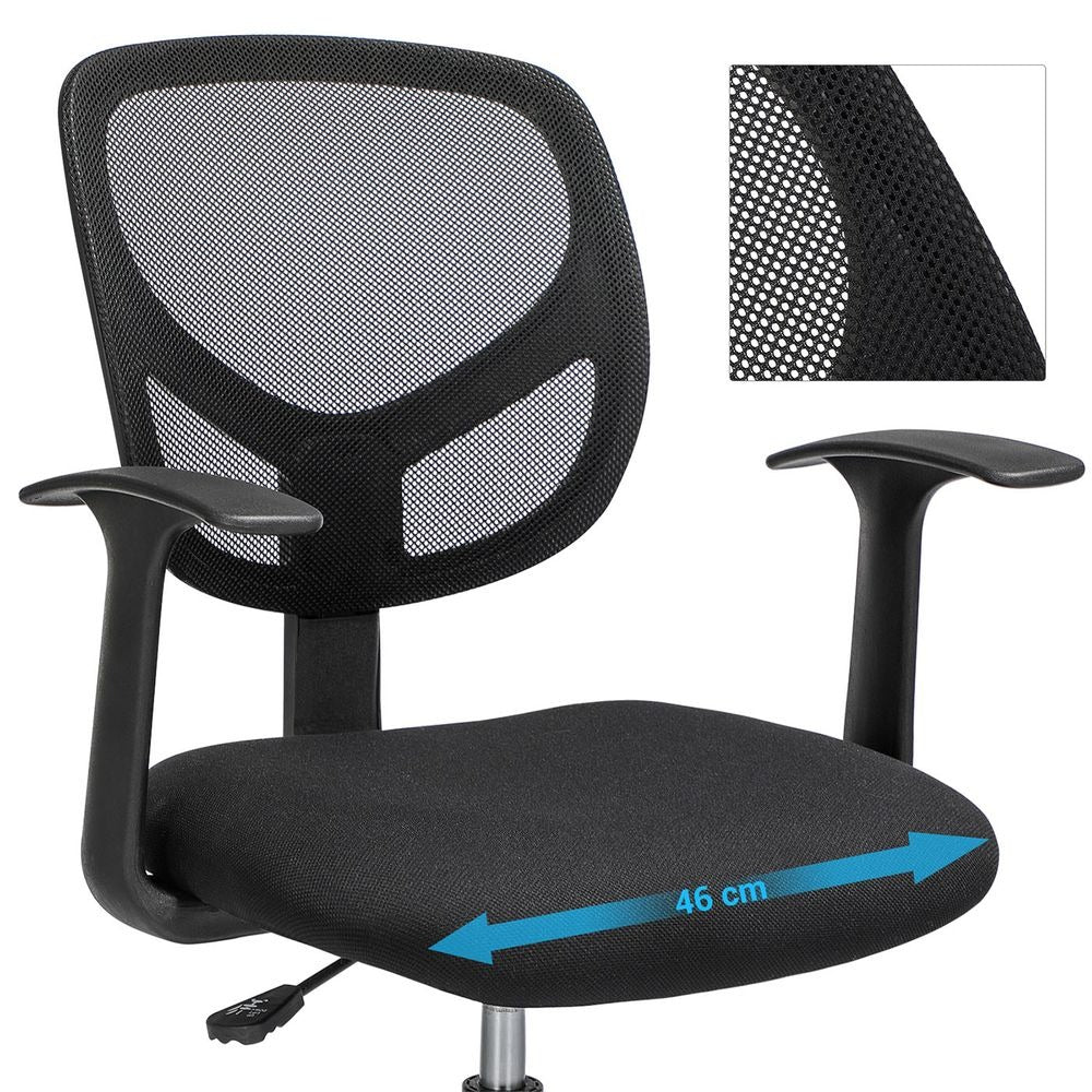 Drafting Stool - Swivel with Armrests - Adjustable Height Seating
