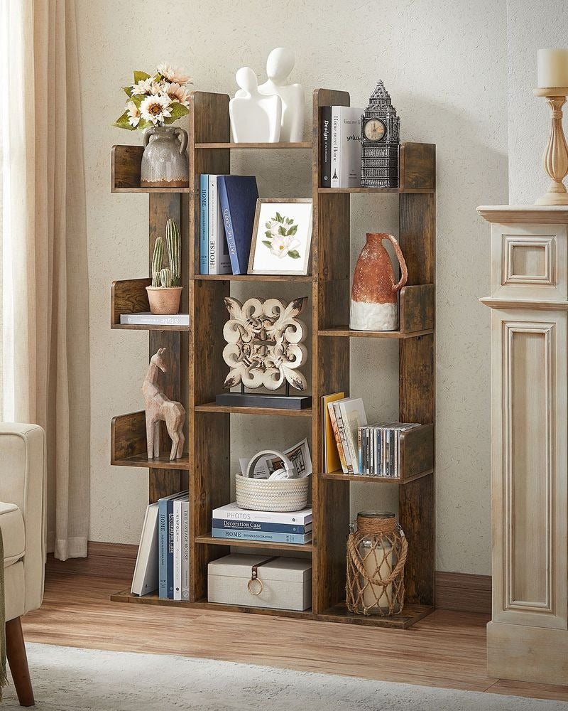 Bookshelf - 13-Shelf Storage Design - Multi-Shelf Configuration