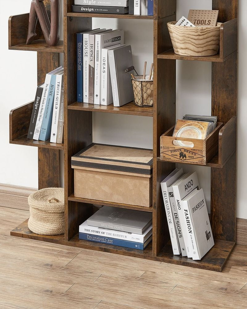 Bookshelf - 13-Shelf Storage Design - Multi-Shelf Configuration
