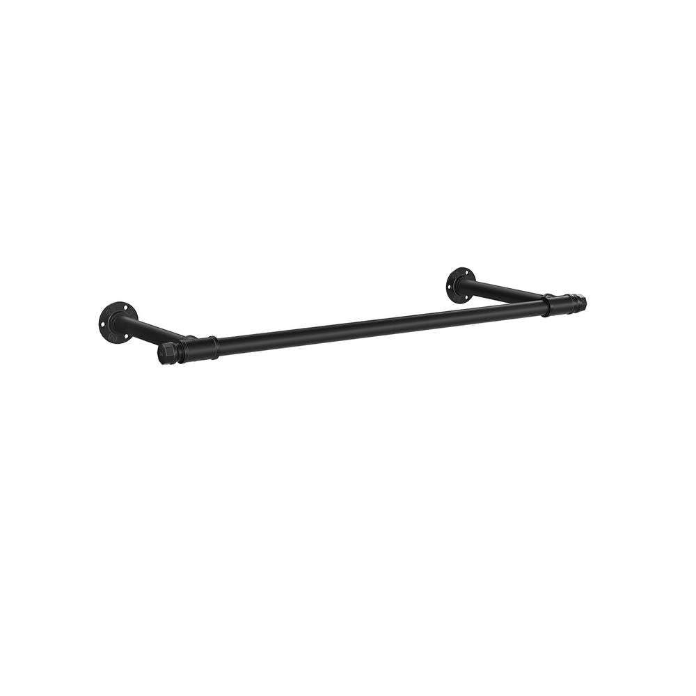 Wall-Mounted Clothes Rail - Wall-Fixed Design - 60 kg Load Capacity