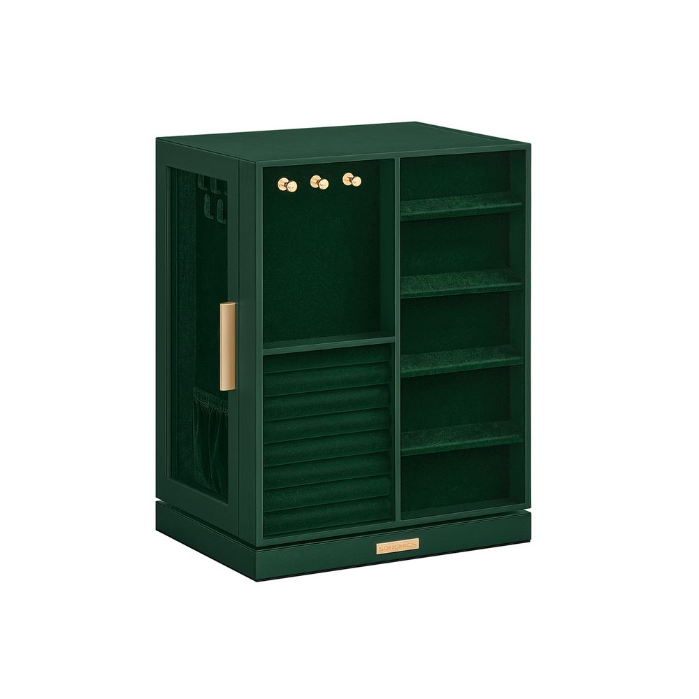 Jewellery Organiser - Multi-Drawer Storage Design - 360° Rotating Unit