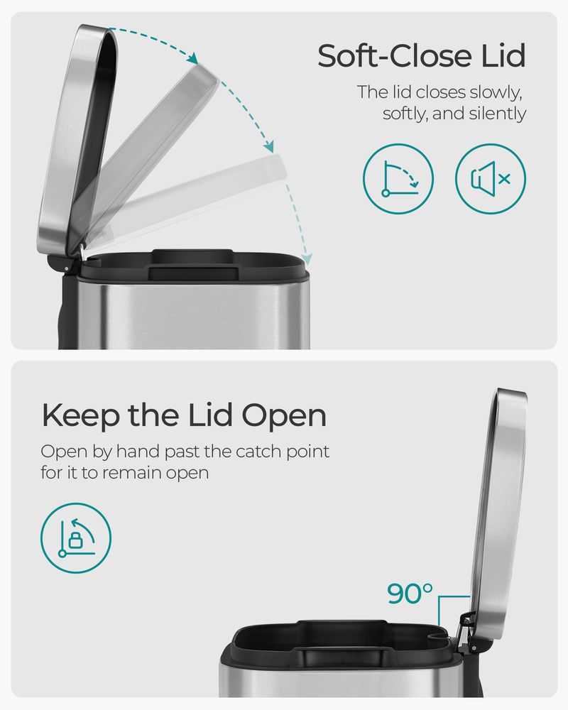 Pedal Bin - Kitchen Waste Design - 30L Capacity Unit
