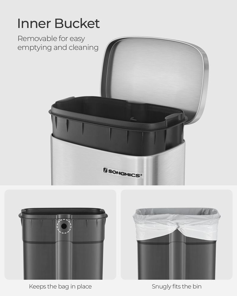 Pedal Bin - Kitchen Waste Design - 30L Capacity Unit