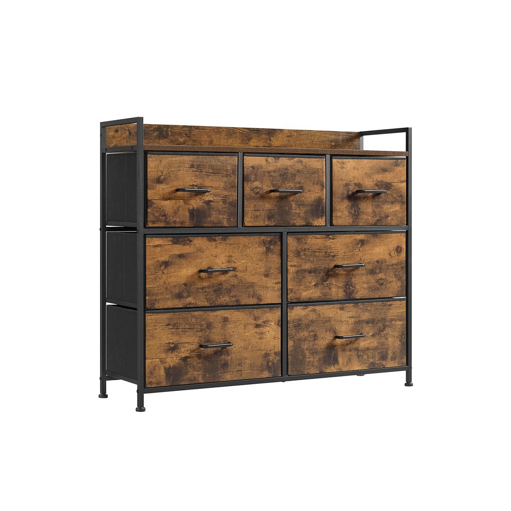 Chest of Drawers - Fabric Drawer Storage Design - Multi-Drawer Unit
