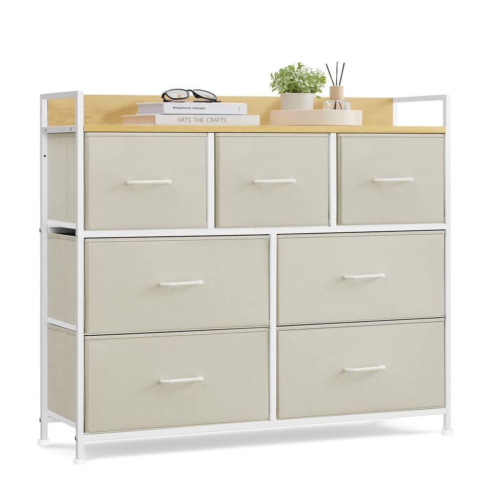 Chest of Drawers - Fabric Drawer Storage Design - Multi-Drawer Unit