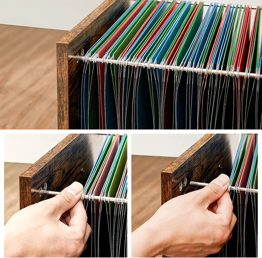 Filing Cabinet - Storage Compartment Design - 3-Drawer Unit