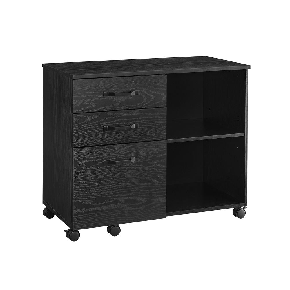 Filing Cabinet - Storage Compartment Design - 3-Drawer Unit