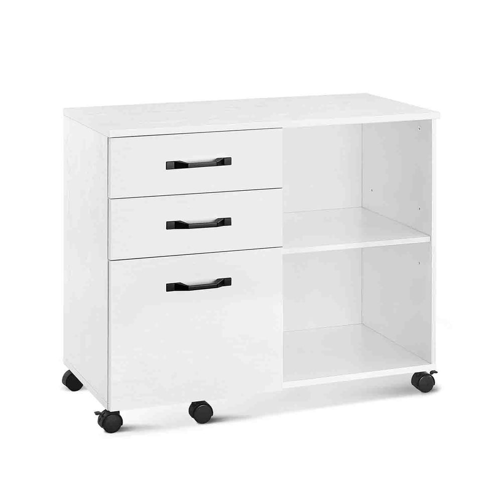 Filing Cabinet - Storage Compartment Design - 3-Drawer Unit