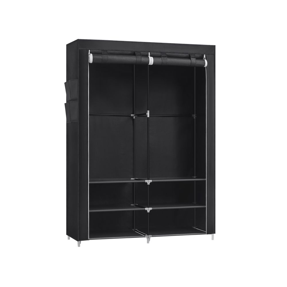 Portable Wardrobe - Freestanding Storage Organiser - Multiple Hanging Rails