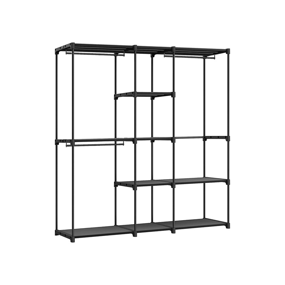 Wardrobe - Freestanding Fabric Storage Design - Portable Open Unit