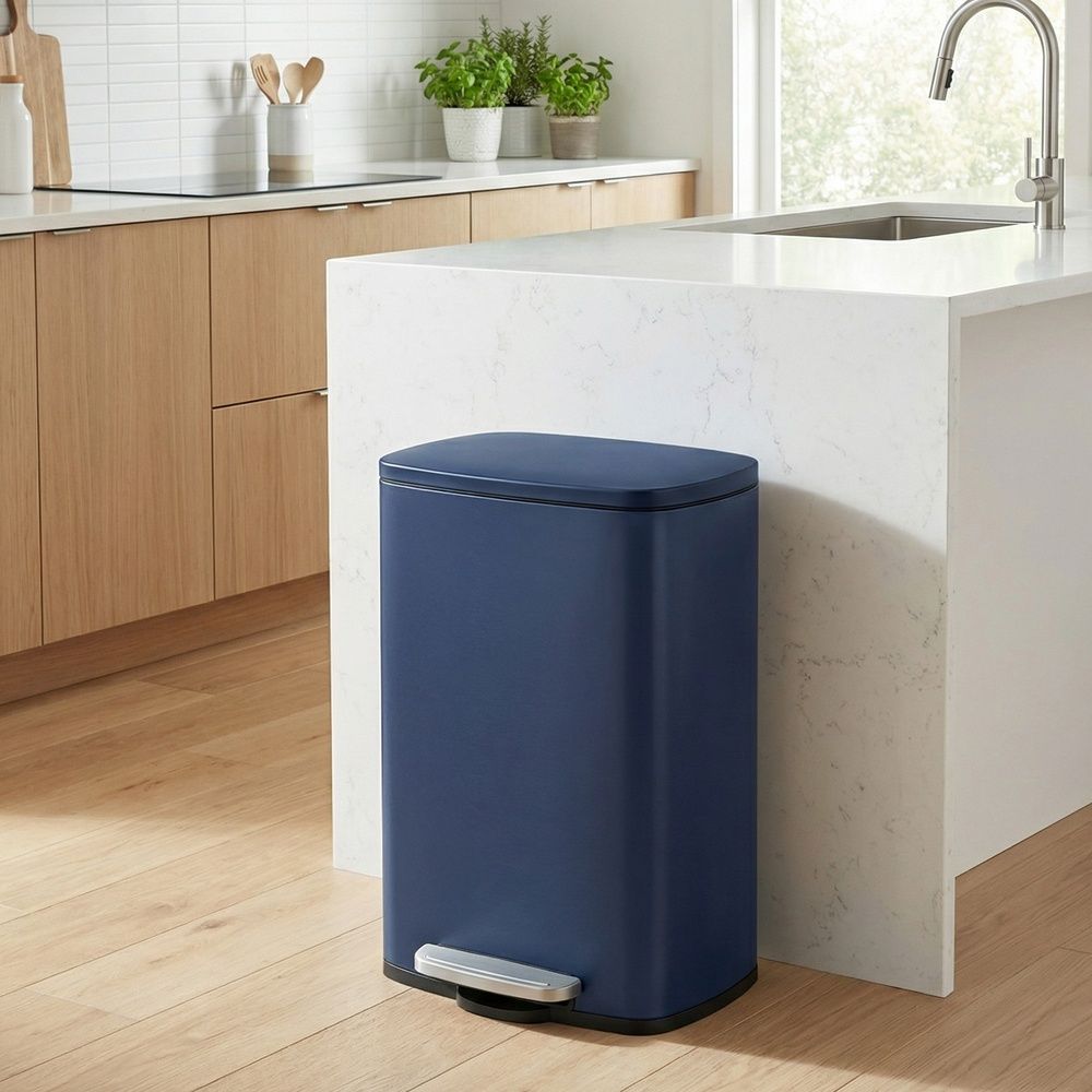 Pedal Bin - Inner Bucket Design - 13 Gallon Steel Waste Bin