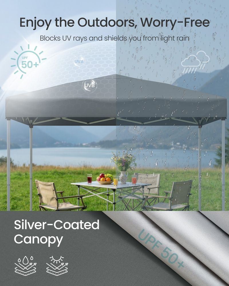 Pop Up Gazebo - UV Protection Canopy - Garden & Patio Shelter