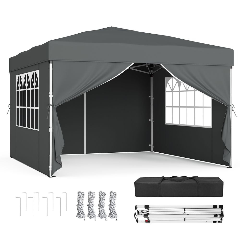 Pop Up Gazebo - UV Protection Canopy - Garden & Patio Shelter