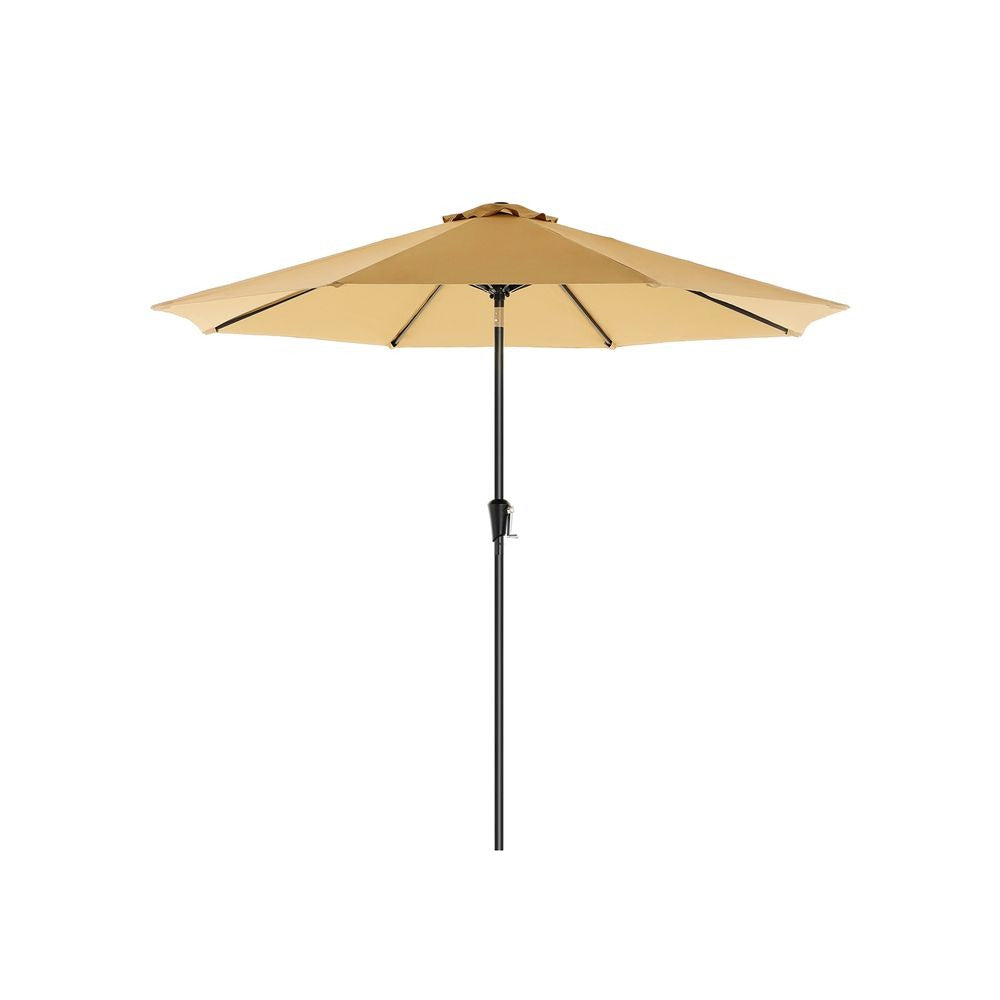 Outdoor Parasol - Adjustable Tilt with Air Vent - Patio Sun Umbrella