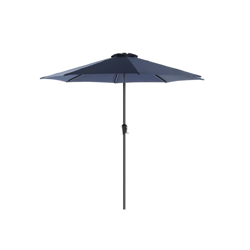 Outdoor Parasol - Adjustable Tilt with Air Vent - Patio Sun Umbrella