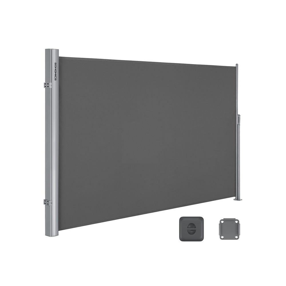 Side Privacy Screen - Extendable Retractable Design - Outdoor Blind System