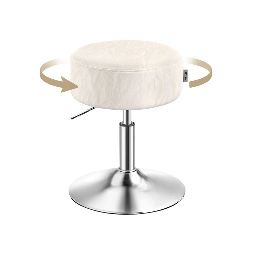 Vanity Stool - Adjustable Height Design - Makeup Dressing Chair