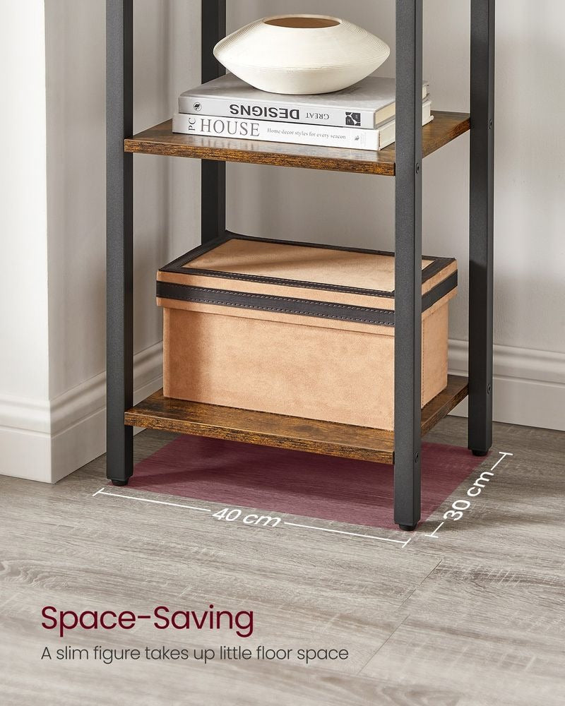 Bookshelf - 6-Tier Storage Design - 30 x 40 x 187.5 cm