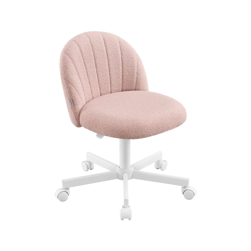 Office Chair - Swivel with Vanity Style Design - Makeup Desk Seating Chair