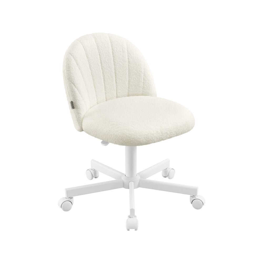 Office Chair - Swivel with Vanity Style Design - Makeup Desk Seating Chair