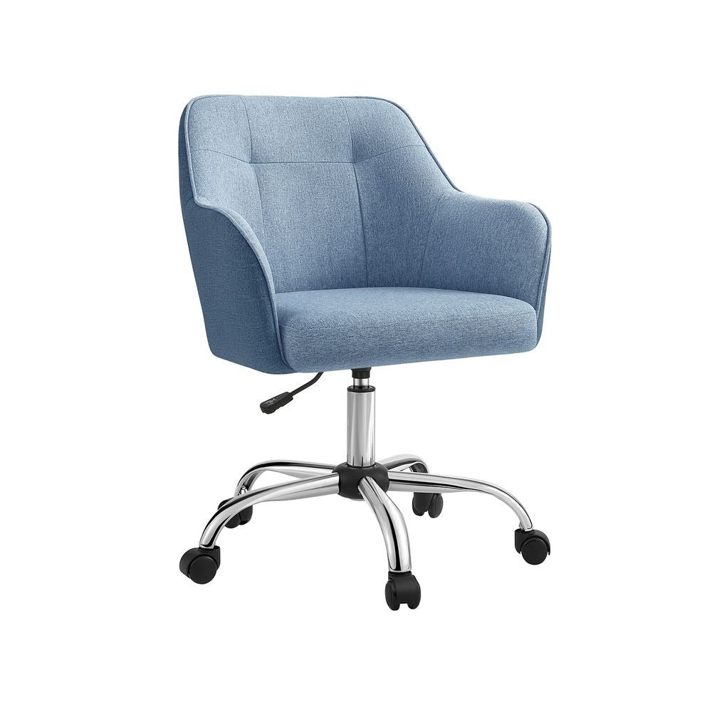 Office Chair - Adjustable Swivel with Armrests - Ergonomic Seating Design