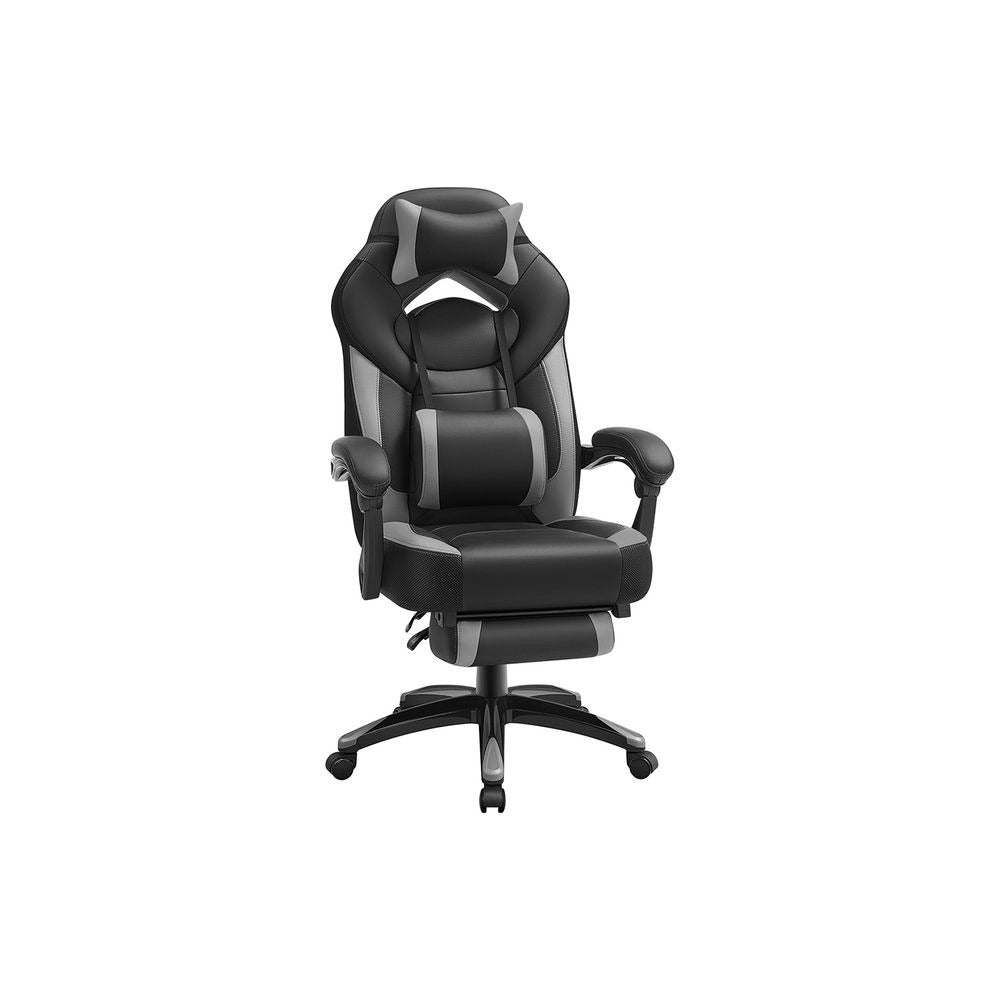 Gaming Chair - Ergonomic Adjustable Headrest - Reclining Office Seat Design