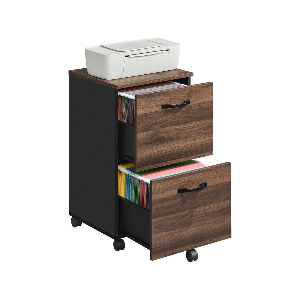 Filing Cabinet - Mobile Storage Design - 2-Drawers