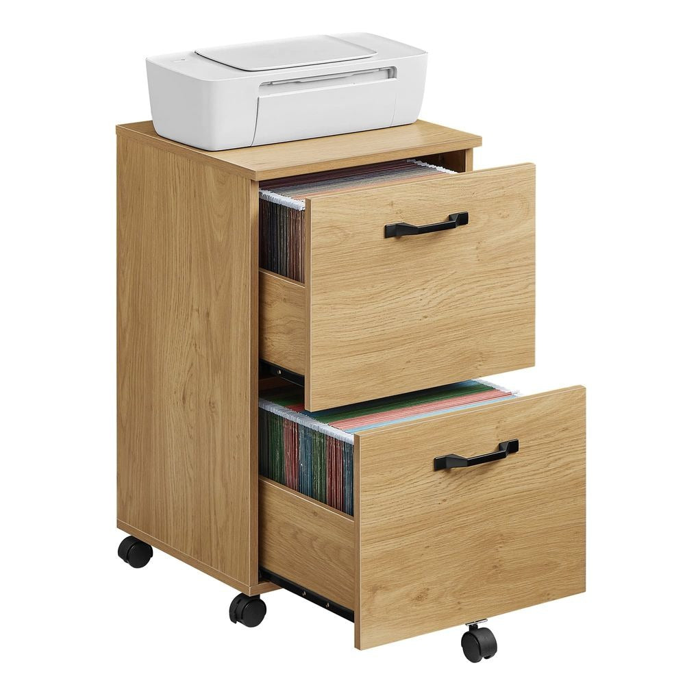 Filing Cabinet - Mobile Storage Design - 2-Drawers