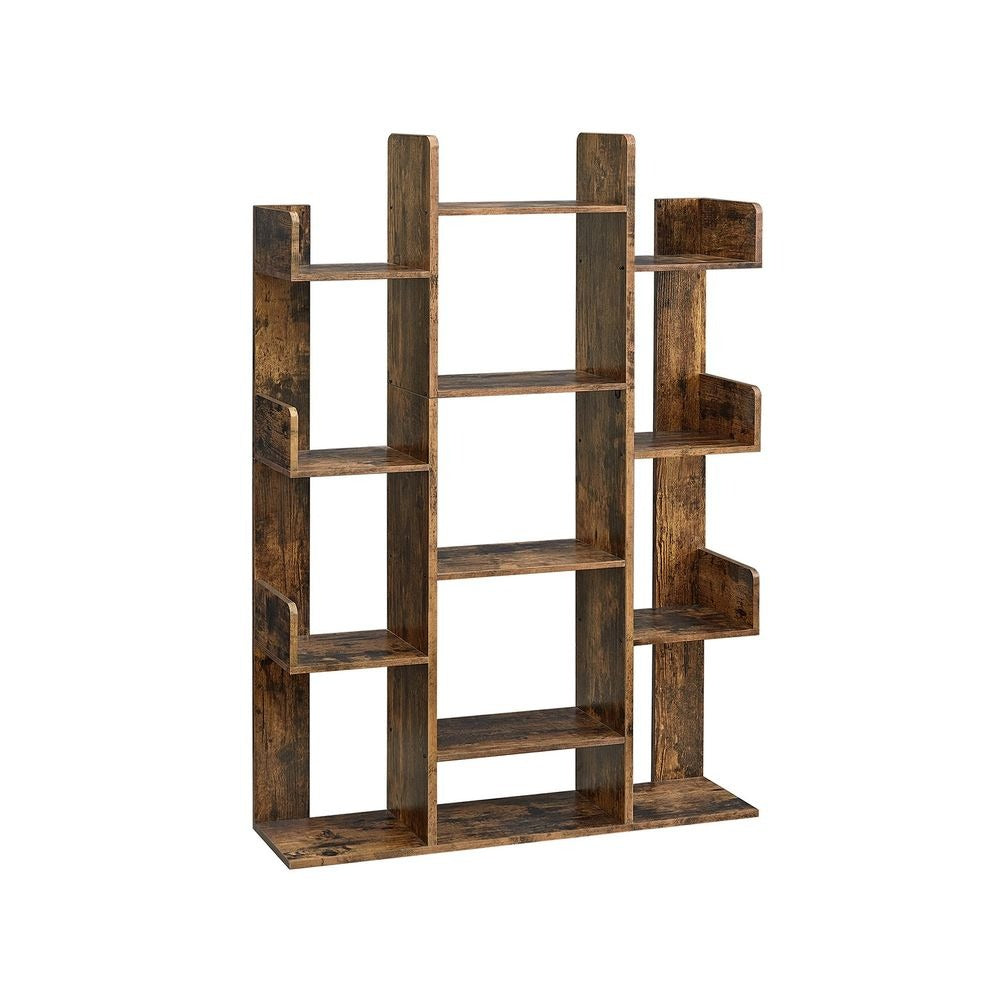 Bookshelf - 13-Shelf Storage Design - Multi-Shelf Configuration