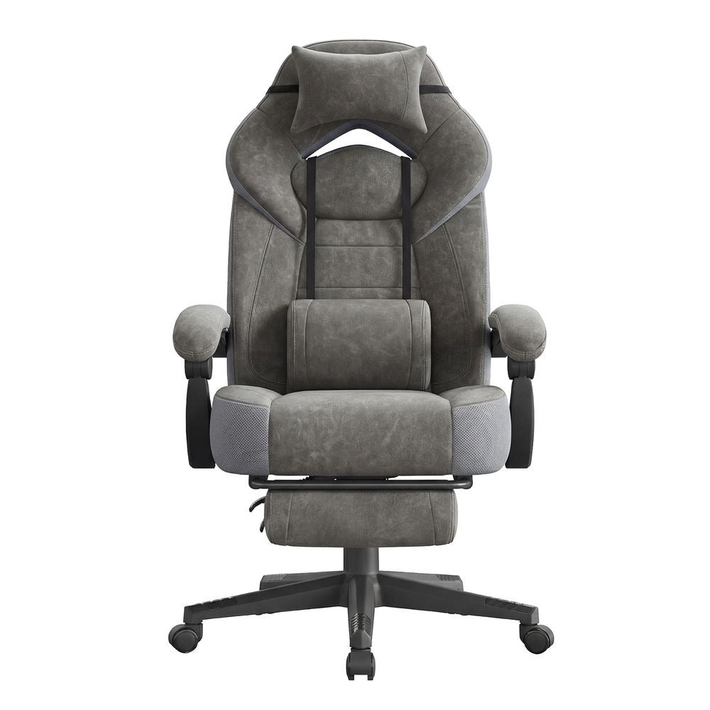 Office Chair - Ergonomic with Footrest - Reclining Comfort Design